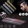Felenny Professional Hair Combs Aviation Aluminum Metal Cutting Comb Hairdressing
