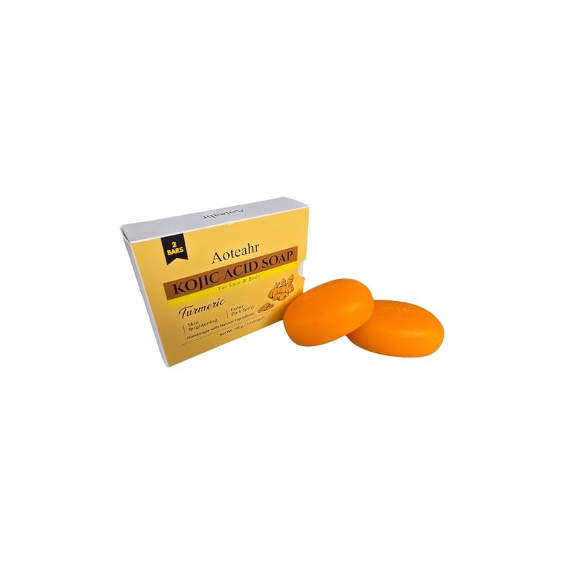Brightening Facial Soap Bar (2 Pack) Dark Spot Corrector with
