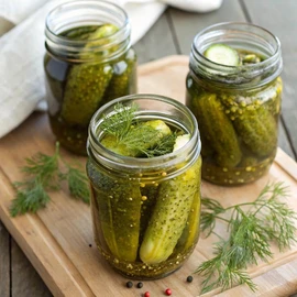 Mrs. Wages Kosher Dill Pickles Quick Process Mix, Quick and Easy, Simple-To-Use, Traditional Pickle Flavoring, Enhance Your Pickling Cucumbers, 6.5 oz Packet (Value Pack of 6)