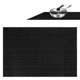 TYBYBB Induktionsmatte Induktionskochfeld Schutzmatte 52 * 78 cm Große Induktion Schutzmatte Induktionskochmatte aus Silikon für Induktionsherd Besser Schützen