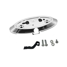 HONGFULY Tailgate Emblem Rear Fit for Ford F150 F250 F350 2009-2015 with Silver Color Back up Camera Emblem Housing Bezel