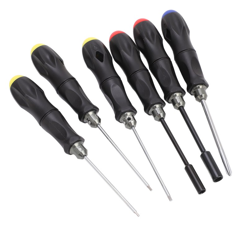 6 Pieces RC Repair Tool Set High Hardness Steel RC
