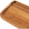 8Pack Wood Serving Trays 11.5x4 Inches Serving Platter Tray, Tray