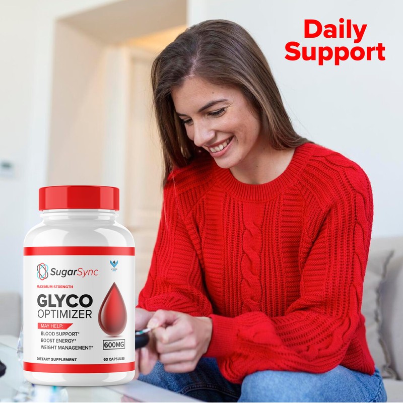 (2 Pack) Sugar Sync Capsules, SugarSync Glyco Optimizer Supplement Pills,