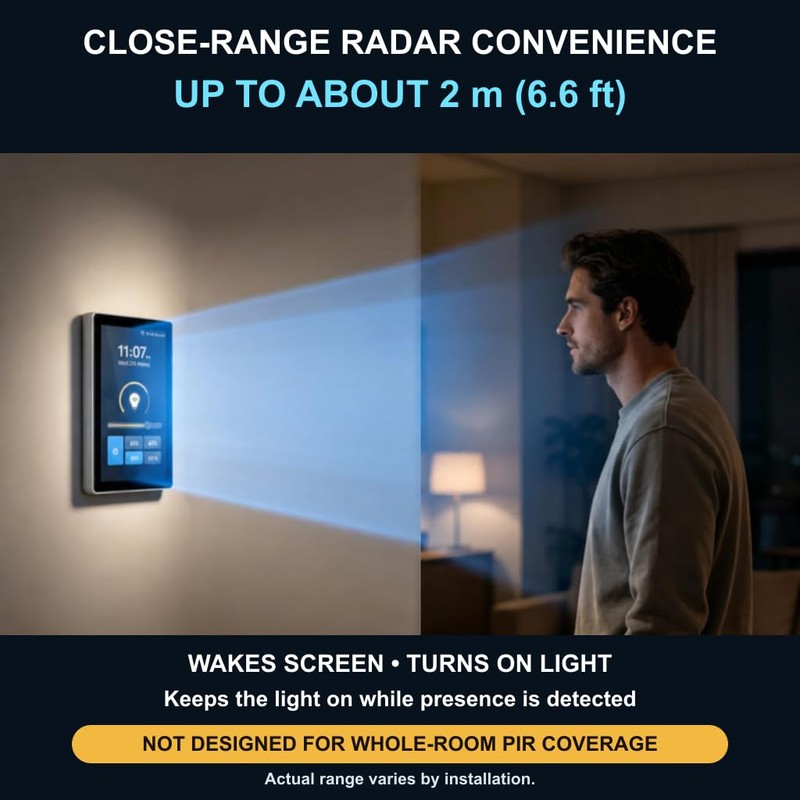 LANBON L10 Smart Dimmer Switch with 4.5" LCD Touch Screen,