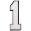 1 PCS 10 Inch Large Chenille Number Patches - Iron
