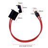 Gebildet 2pcs 12-24V 16 AWG Specialized Car Fuse Holder Connector