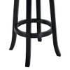 Boraam Boraam Augusta Extra Tall Swivel Bar Stool, 34-Inch, Black