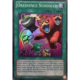 YU-GI-OH! - Obedience Schooled (LVAL-EN088) - Legacy of The Valiant - 1st Edition - Super Rare