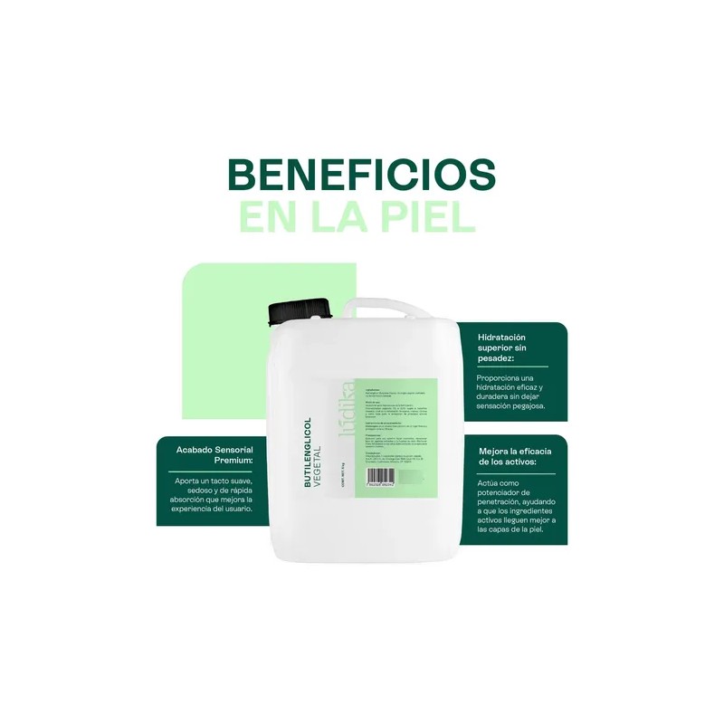 Butilenglicol Vegetal Humectante Susituye Glicerina 5kg