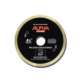 10" Alpha Vetro Glass Diamond Blade 5/8" arbor