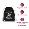 Shirtracer - Gym Bag Backpack - Sayings Statement - Ich