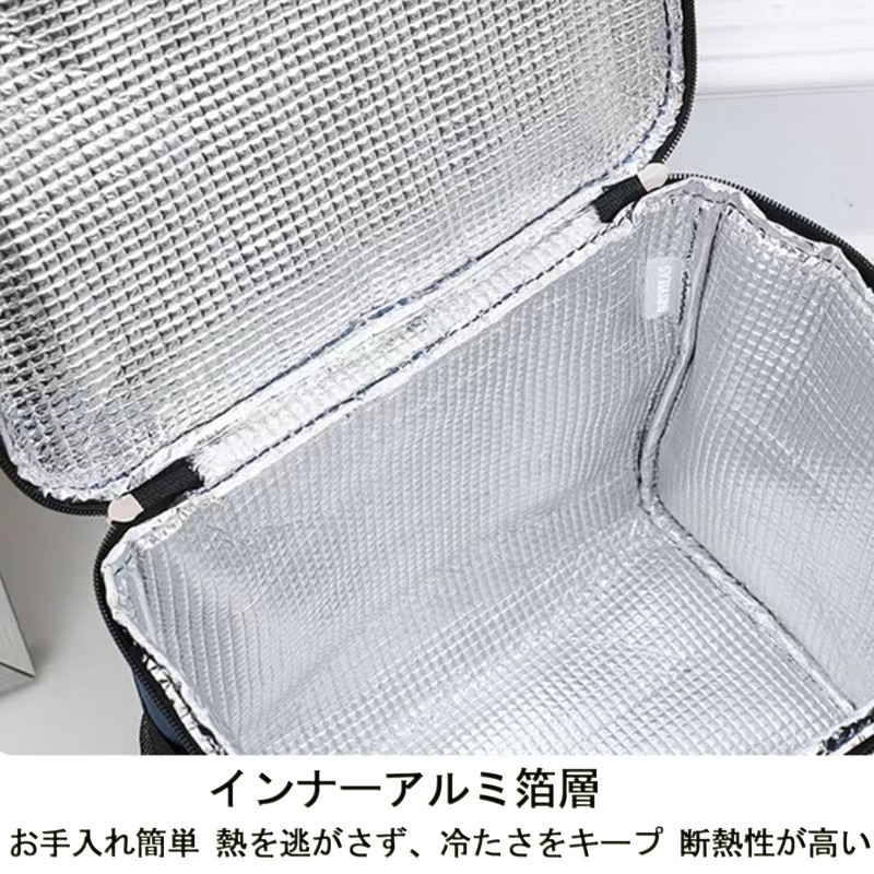 Insulated Bag, Cold Retention, Lunch Bag, with Opening Opening Design,