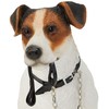 Lesser & Pavey Sitting Walkies Jack Russell, White, H17cm