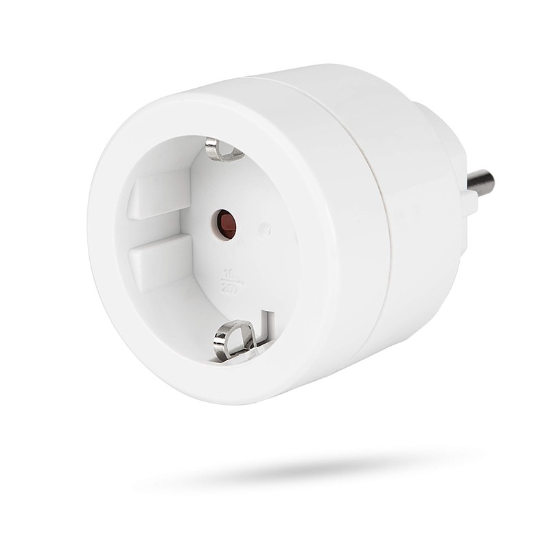 Wireless Sockets with Remote Control, 3680-Watt Radio Socket, Programmable Switchable