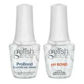 Nail Harmony Free Oil + Harmony Gelish Prep Pack pH Bond+ProBond Acid Free Nail Primer