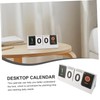 Tofficu Motivational Desk Calendar Countdown Calendar Day Date En Desk