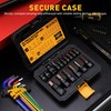 16-Piece SAE Hex Bit Impact Socket Set - Premium S2