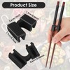 6 Pairs Reusable Chopsticks Helper,Chopsticks Trainer Training Chopsticks For Adults
