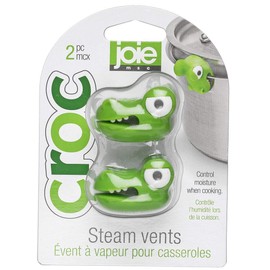 Asplund JOIE Crocodile Spill Over Croco Pot Watchers Medium Green