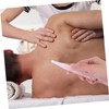 FOMIYES Rose Quartz Acupressure Massage Pen Gua Scraping Massage Tools