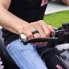 Forthee Silicone Wedding Ring for Men, Breathable Airflow Inner Curve,