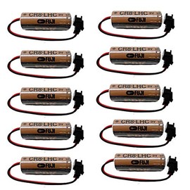 XINLAN 10PC CR8-LHC Battery 3V Automatic Flusher for Fuji
