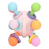 Baby Sensory Teething Toy Grasping Activities Bright Colors Silicone Soothes