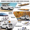 COWVIE 47 Inch Aluminum Roof Rack Cross Bars for Raised