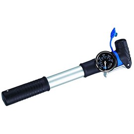 Beto CAH-033AG - Two-Way Alloy Mini Pump with Gauge