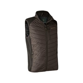 Deerhunter Moor Padded Jacket w. Knit - Brown Leaf Small BrownSmallBrown