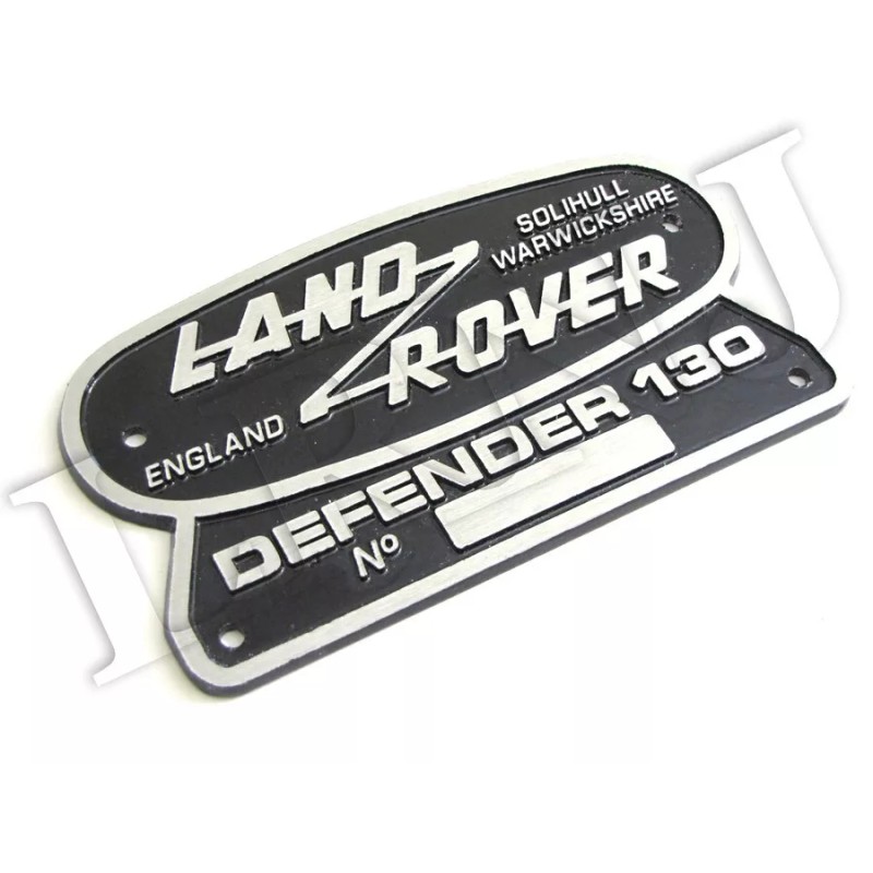 Falon ALUMINIUM SOLID DIE-CAST "LAND ROVER DEFENDER 130 SOLIHULL WARWICKSHIRE"