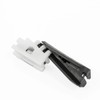 LST 10x Decorative Strip Rain Gutter Roof Rail Clips W210
