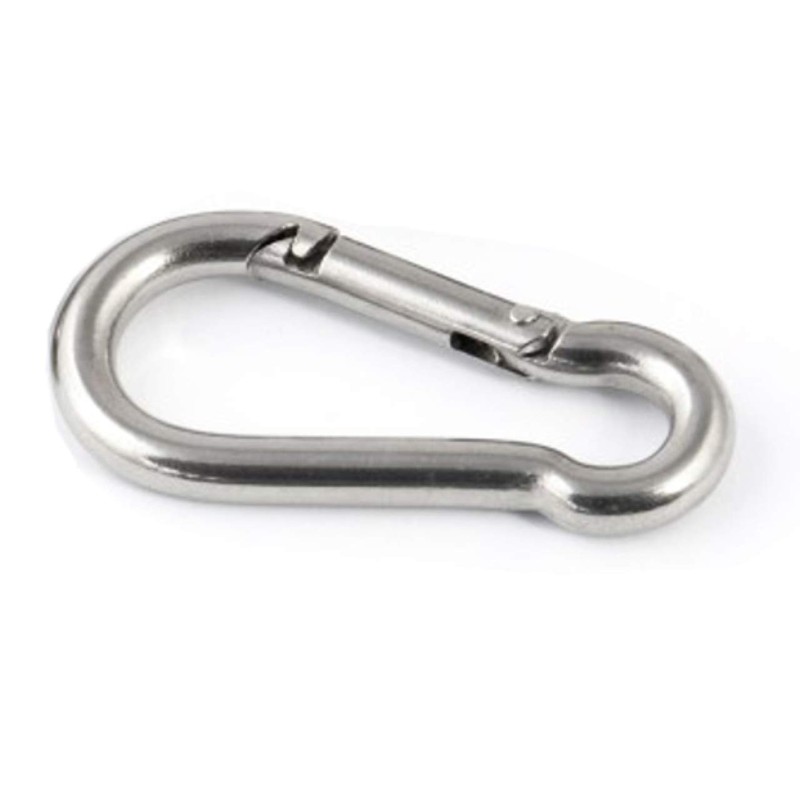 SS8® Carabiner 4x40mm Clips Hooks Heavy Duty Clip for Gym