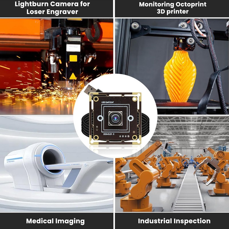 Svpro 12MP Auto Focus USB Camera Module 4K 30fps Webcam