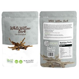 White Willow Bark Herbal Tea - 56 grams - Resealable Bag - 56 grams - Premium Quality (White Willow Bark)