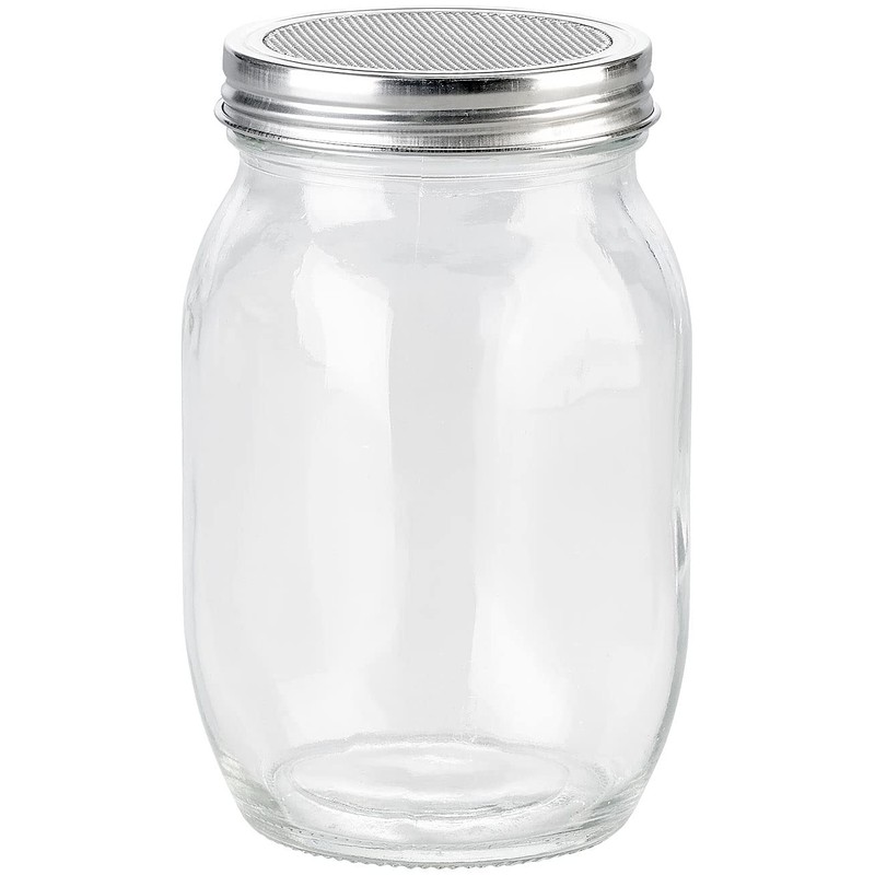 Royal Gardineer Sprouting Glass: Germination Glass with Metal Stand, Cress