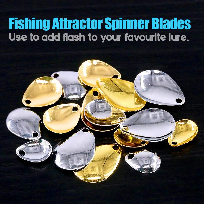 Glarks - Señuelos de pesca de cobre para atraer pescar,