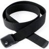 Gebert YKK Black Buckle Stretch Belt, Made in Japan, 3