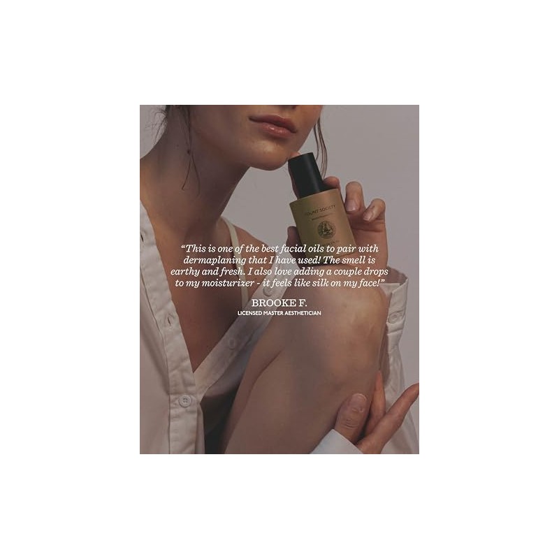 "Fount Society Aceite iluminador con vitamina C, 2 onzas líquidas