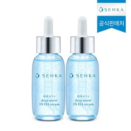 Senka 센카 딥 모이스트 3X 히알루론산 세럼 30ml 2개 SENKA Deep Moist 3X Hyaluronic Acid Serum 30ml 2 pieces