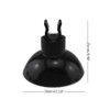 HONBAY 20pcs Aquarium Black Sucker Clip Suction Cups Airline Tubing
