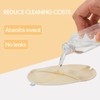 4 Pairs Underarm Sweat Pads Reusable Armpit Absorbing Guards Washable