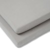 Clair de Lune 2 Pack Fitted Jersey Cotton Cot Sheets