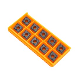 TANOMATE CNMG432 Cnmg120408 CNC Carbide Inserts CVD Coated for Lathe Turning Tool, 10 pcs