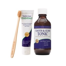 Dental Herbs Healthy Gums Starter Kit – Fluoride-Free, Alcohol-Free with an Uncommonly Fresh