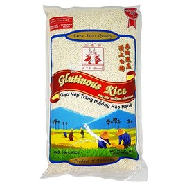 Thai Sweet Rice Gluttinous Rice Extra Super Quality 5 lbs. (2.27 kgs)