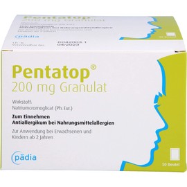 PENTATOP 200 mg granules, pack of 50