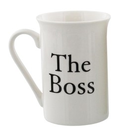 Amore WG525 The Boss and The Real Boss by Amore Pair of China Mugs