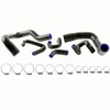 Silicone Radiator Hose Kit with Clamps Compatible with 1986-1993 Mustang